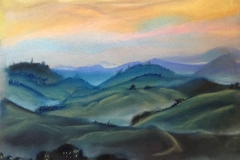 After Matt Fussell - Sunrise Over Grecian Hills